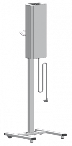 Облучатель-рециркулятор бактерицидный передвижной ОРБП-1-08-01 (металлический корпус) 