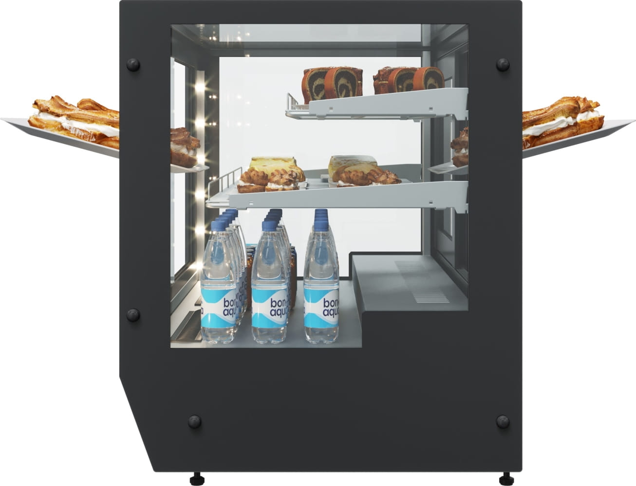 Нейтральная витрина CARBOMA AMRA SLIDER AC59 N 0,9‑1 