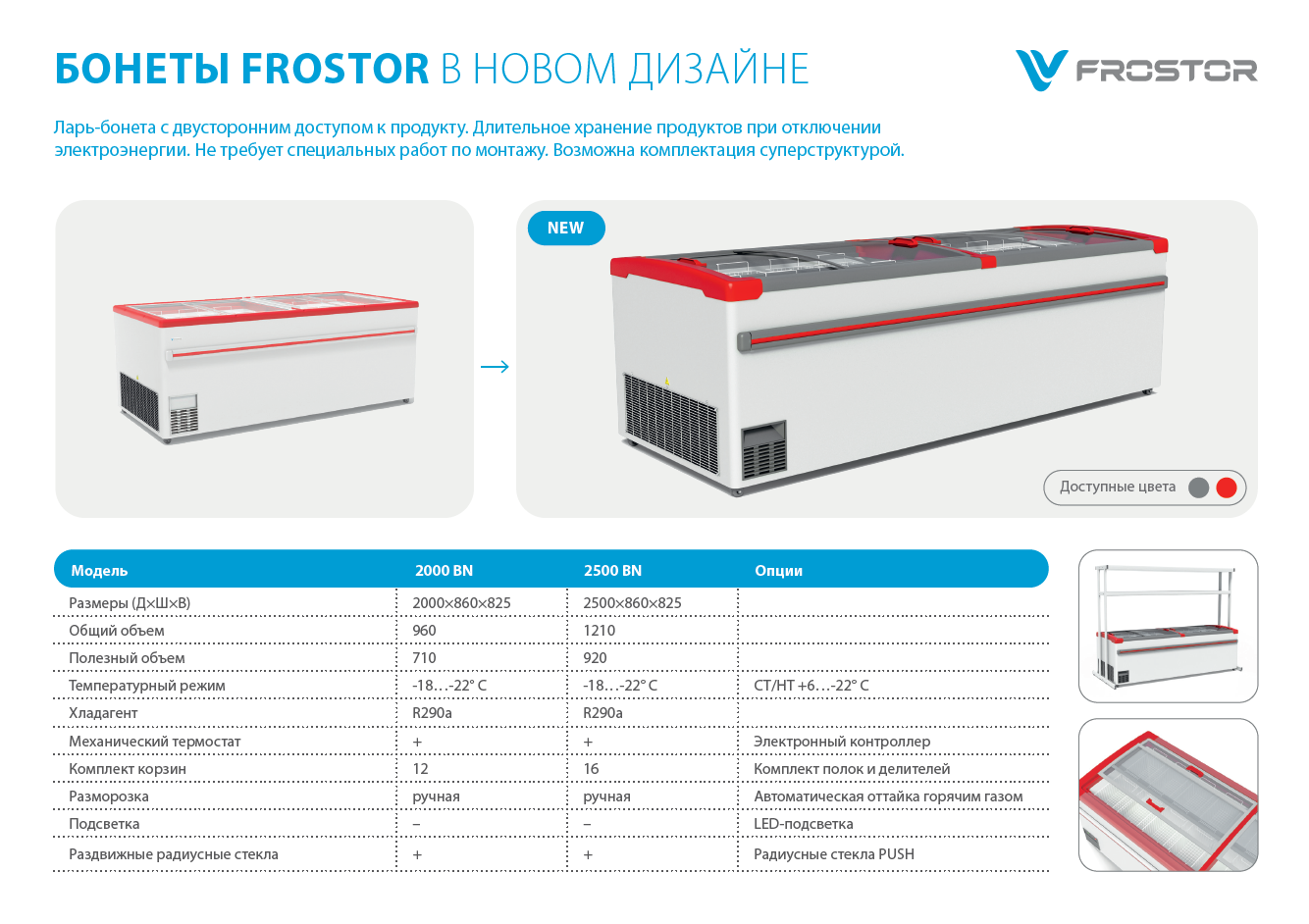 Бонета Frostor F 2000 B 